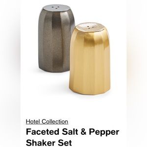 [Hotel Collection] Faceted Salt&Pepper Set